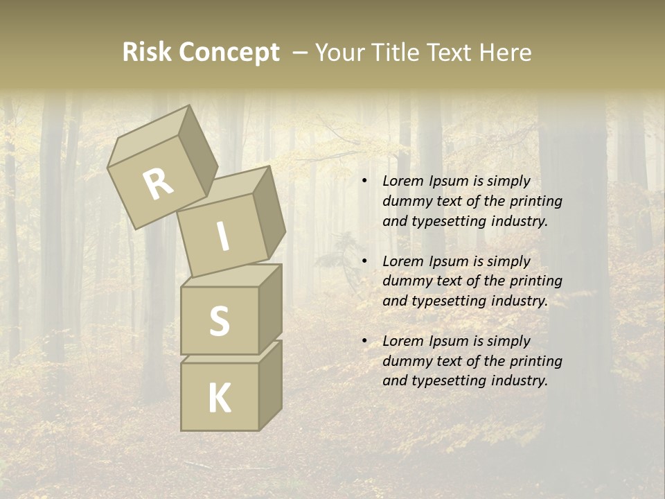 Scenic Romantic Pathway PowerPoint Template