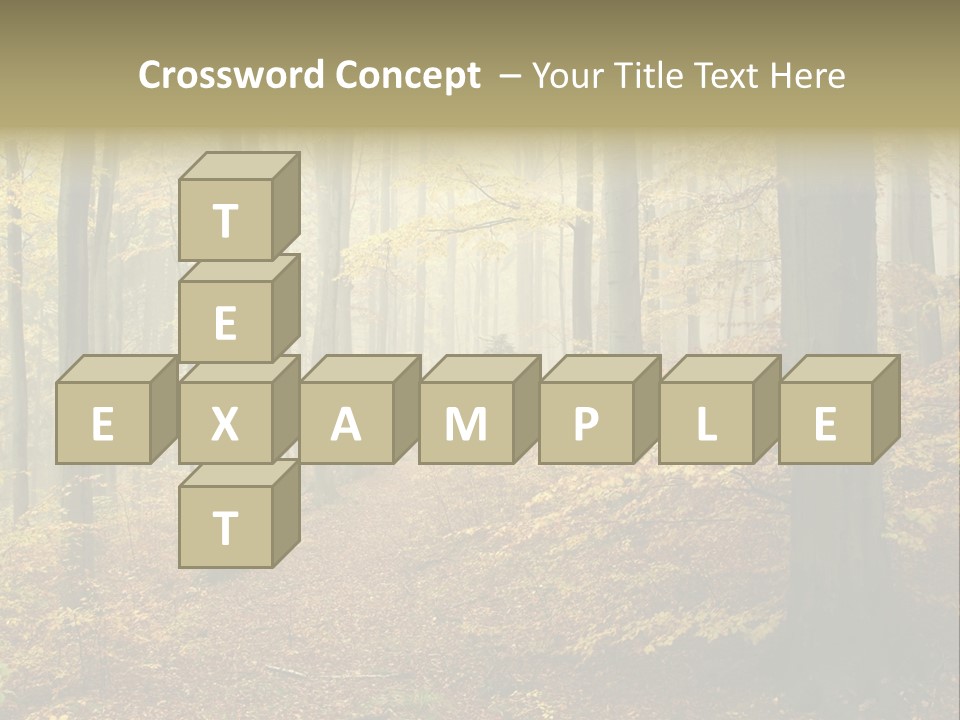 Scenic Romantic Pathway PowerPoint Template