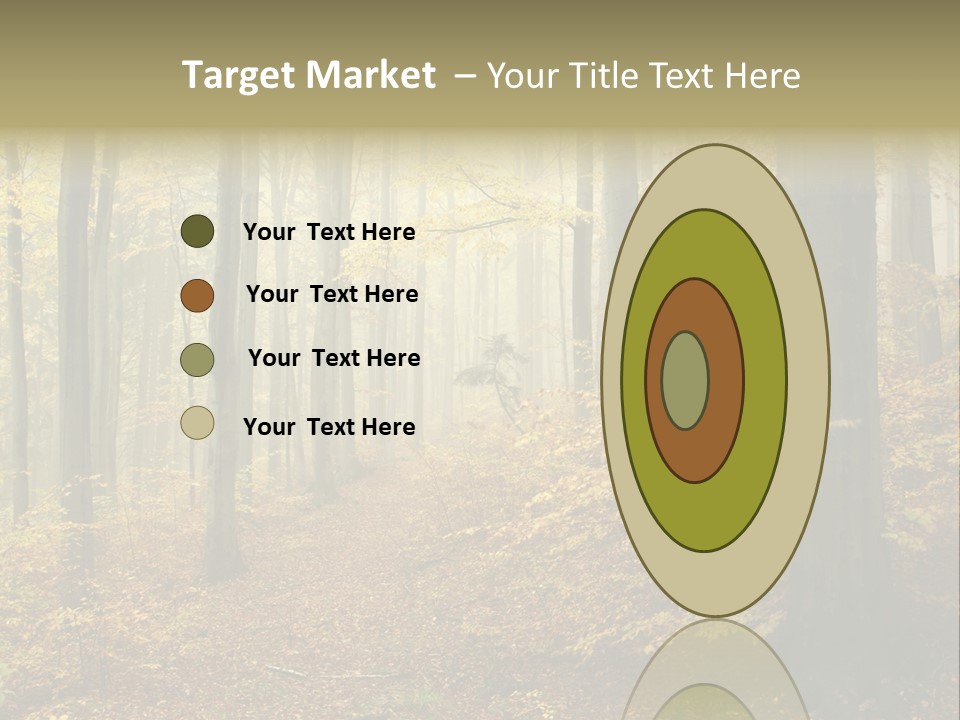 Scenic Romantic Pathway PowerPoint Template