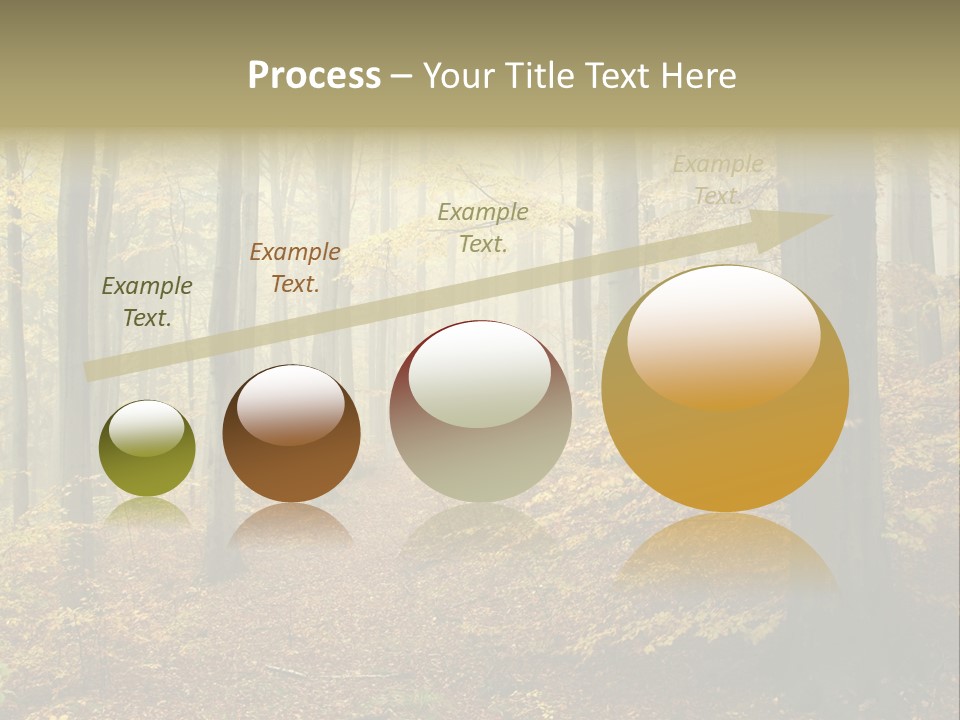 Scenic Romantic Pathway PowerPoint Template