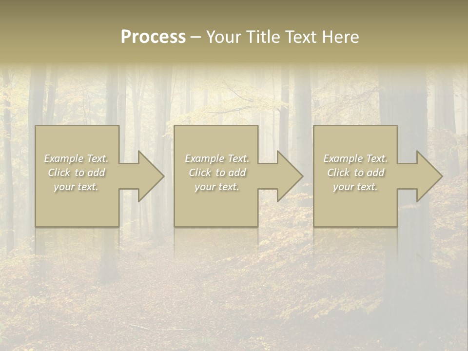 Scenic Romantic Pathway PowerPoint Template