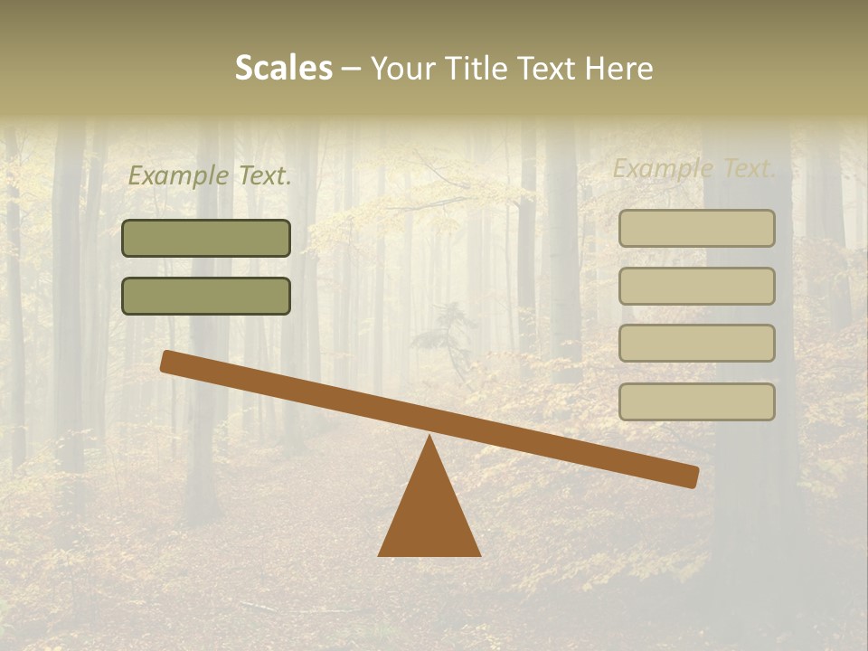Scenic Romantic Pathway PowerPoint Template