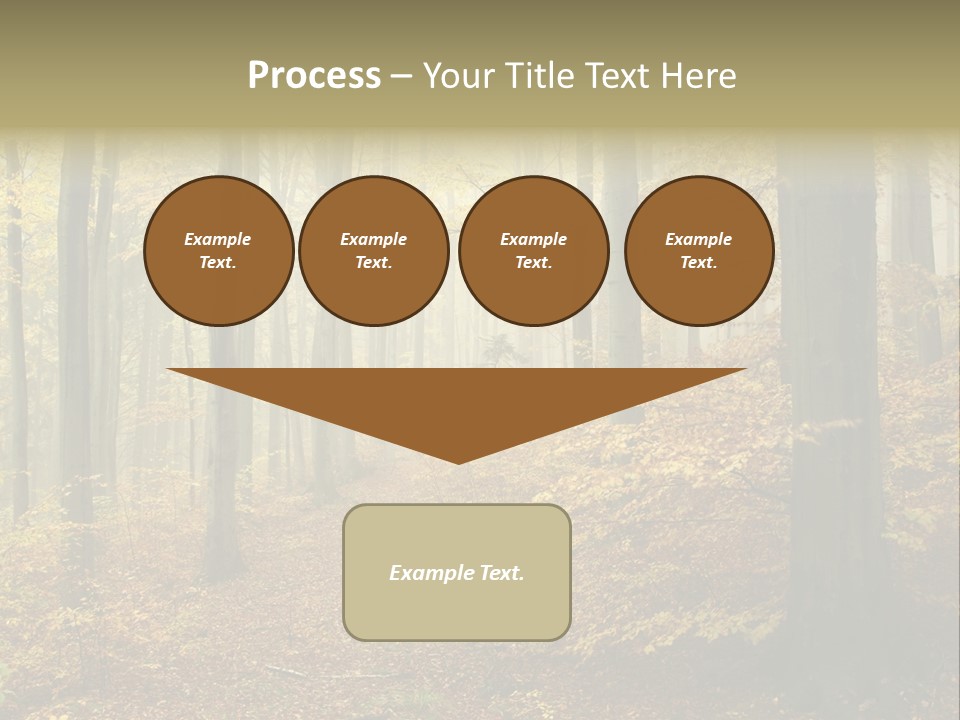 Scenic Romantic Pathway PowerPoint Template