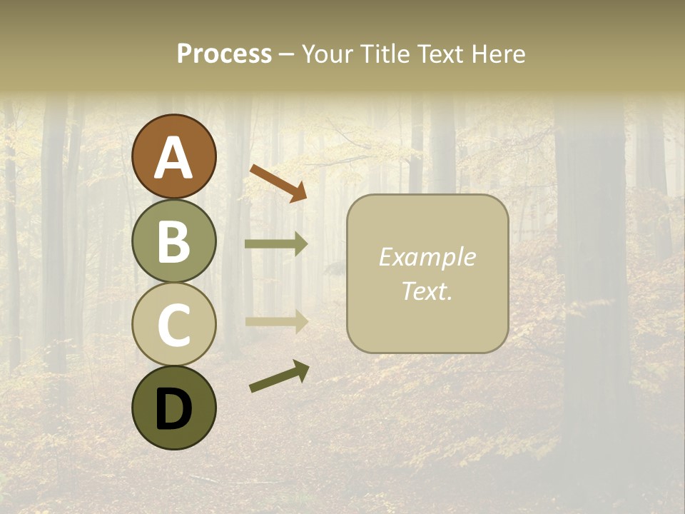Scenic Romantic Pathway PowerPoint Template