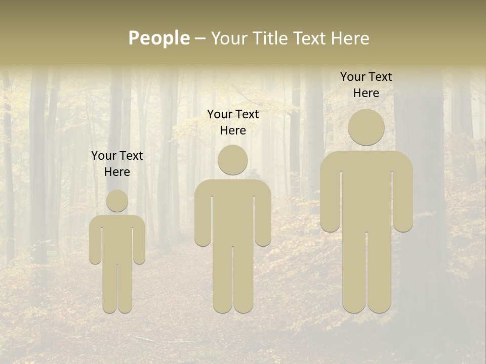 Scenic Romantic Pathway PowerPoint Template