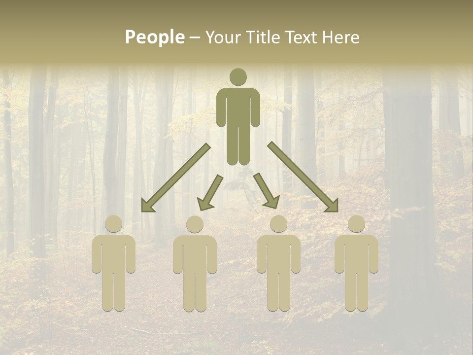 Scenic Romantic Pathway PowerPoint Template