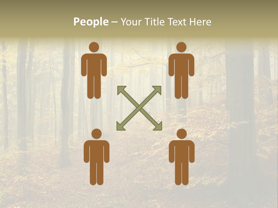 Scenic Romantic Pathway PowerPoint Template