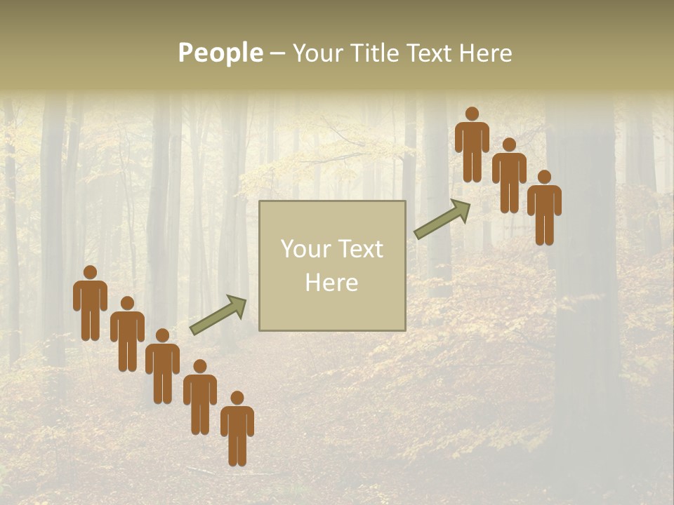 Scenic Romantic Pathway PowerPoint Template