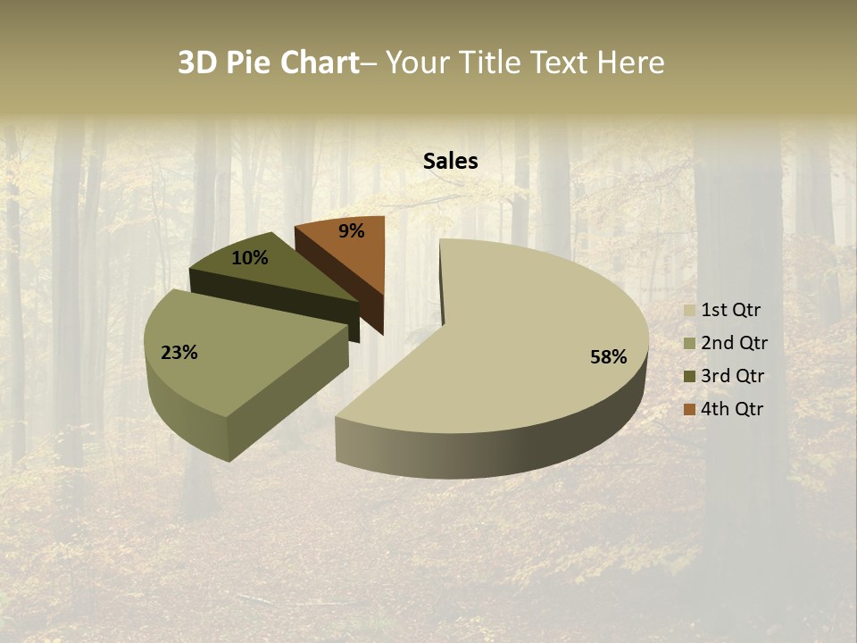 Scenic Romantic Pathway PowerPoint Template