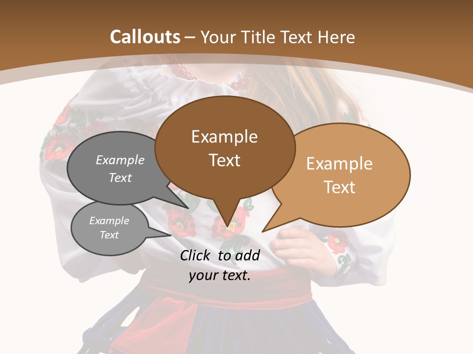 Child Childhood Affectionate PowerPoint Template