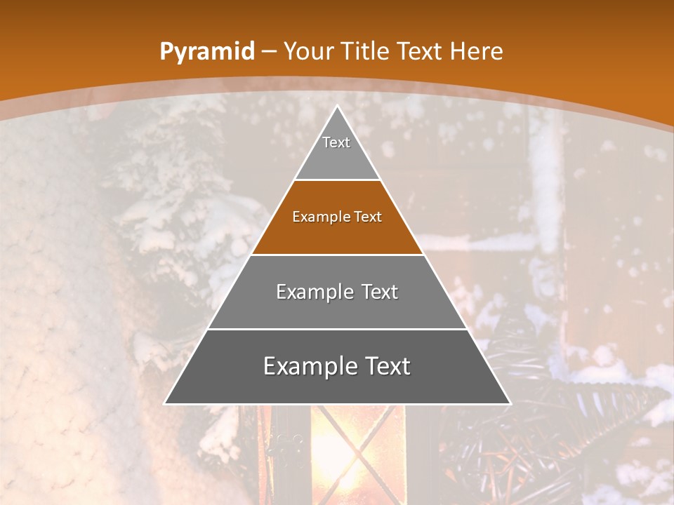 Lamp Dark Warm PowerPoint Template