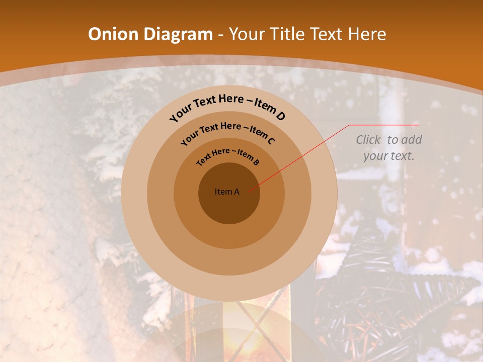 Lamp Dark Warm PowerPoint Template