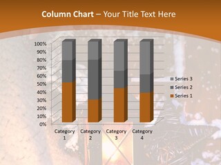 Lamp Dark Warm PowerPoint Template