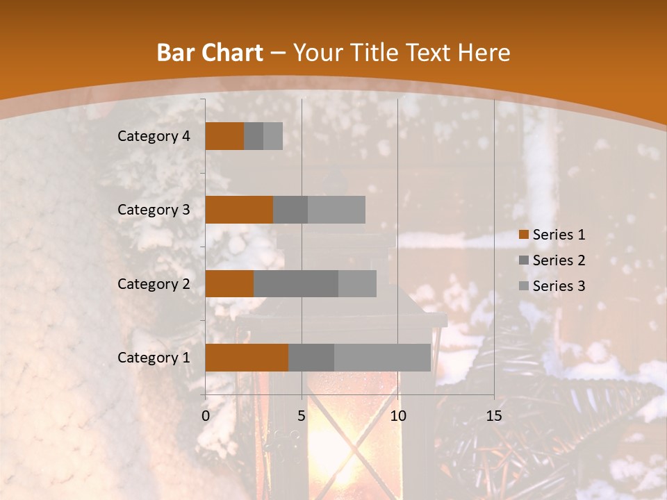 Lamp Dark Warm PowerPoint Template