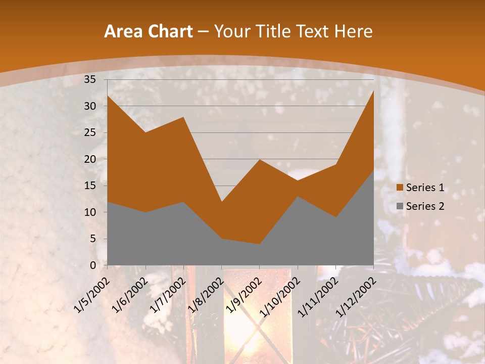 Lamp Dark Warm PowerPoint Template