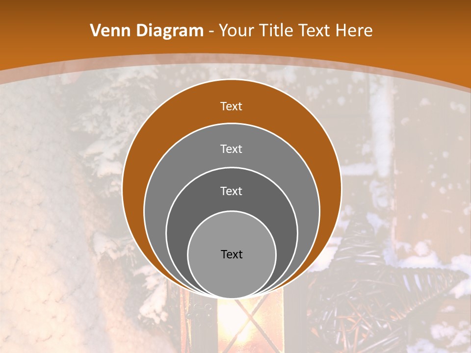 Lamp Dark Warm PowerPoint Template