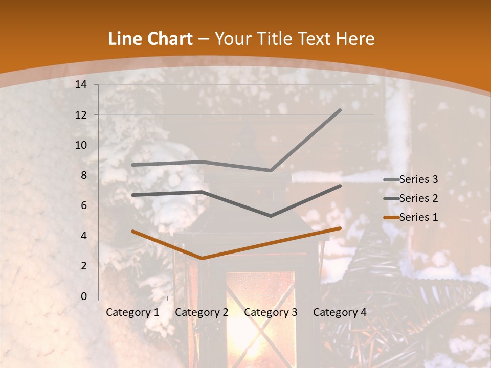 Lamp Dark Warm PowerPoint Template