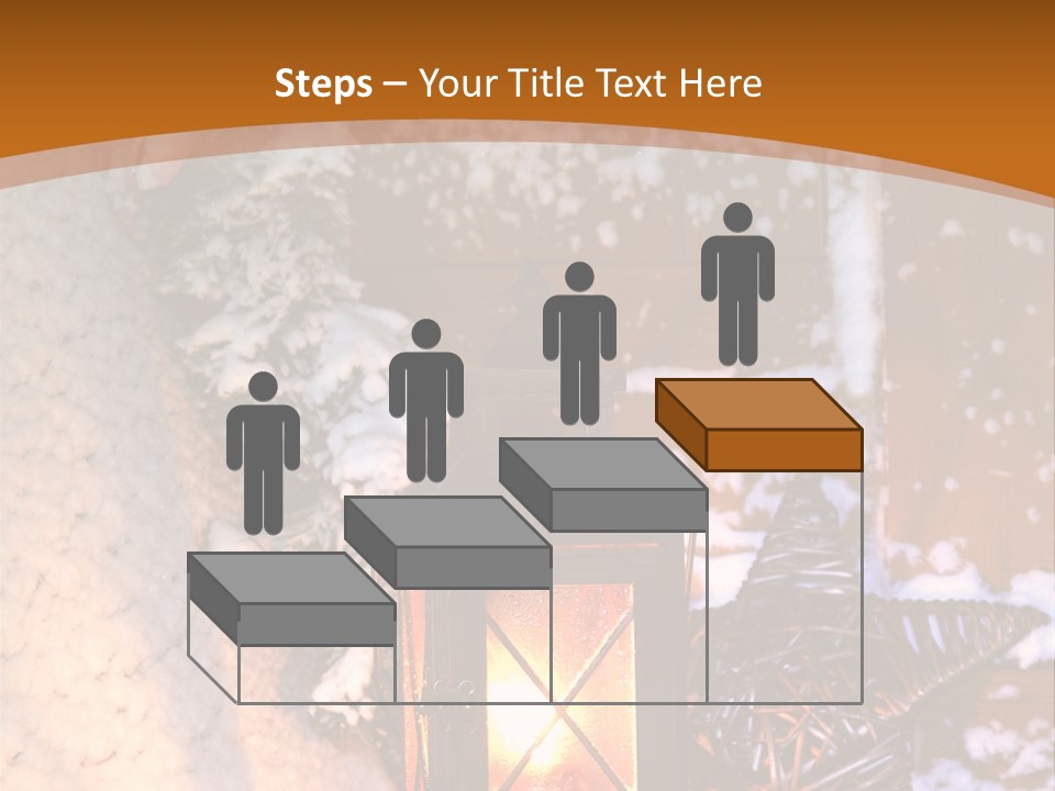 Lamp Dark Warm PowerPoint Template