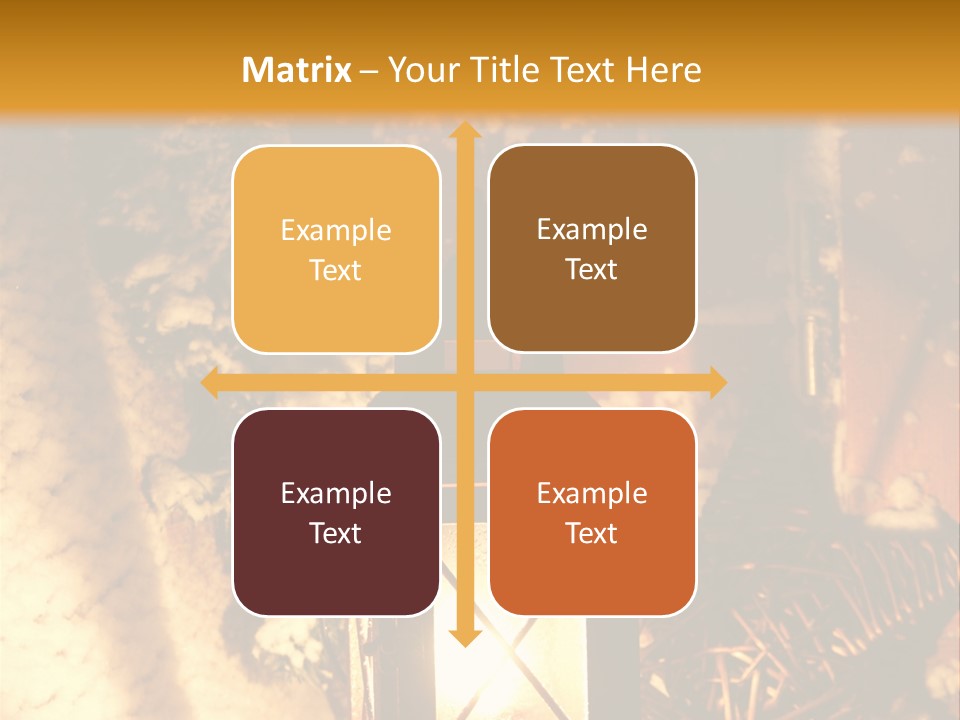 Festive Lamp Dark PowerPoint Template