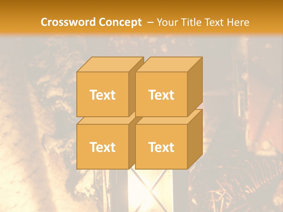 Festive Lamp Dark PowerPoint Template