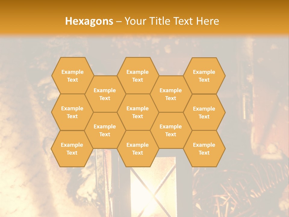 Festive Lamp Dark PowerPoint Template