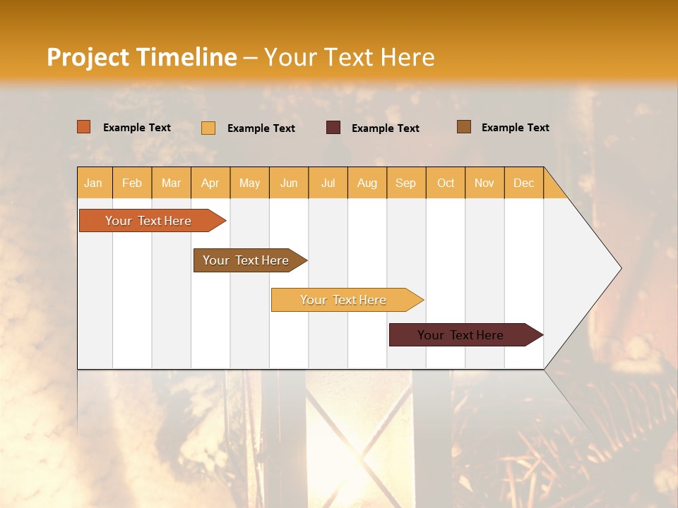 Festive Lamp Dark PowerPoint Template