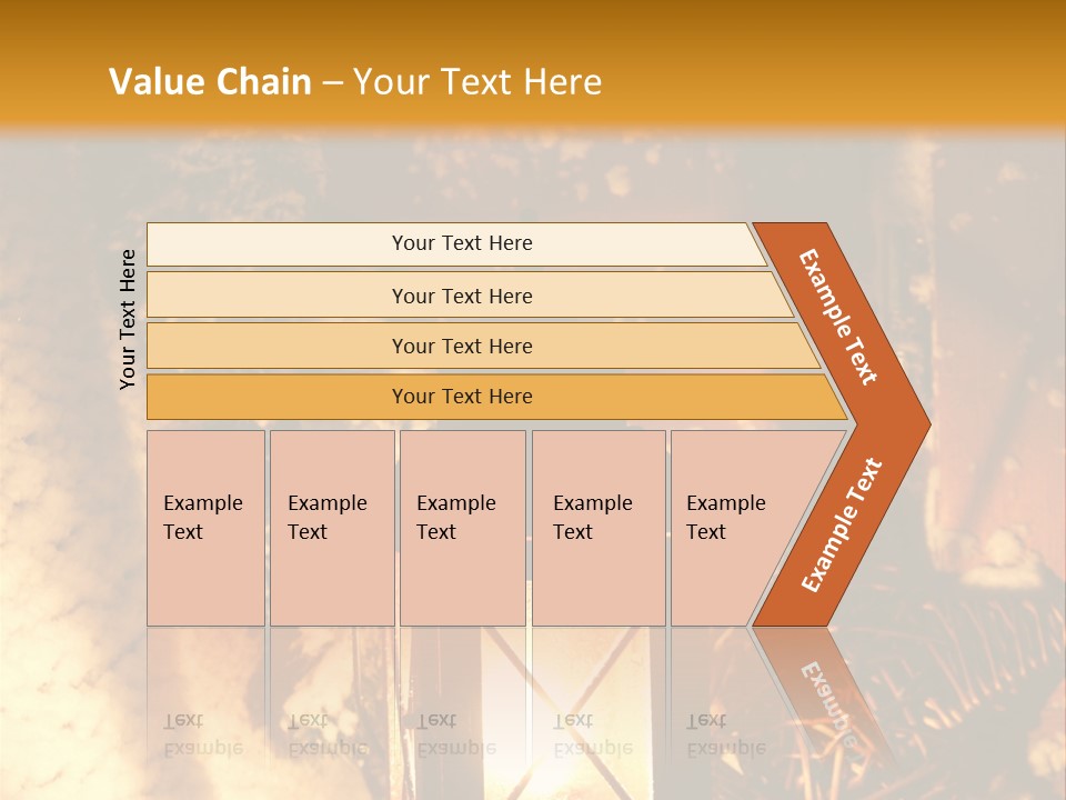 Festive Lamp Dark PowerPoint Template