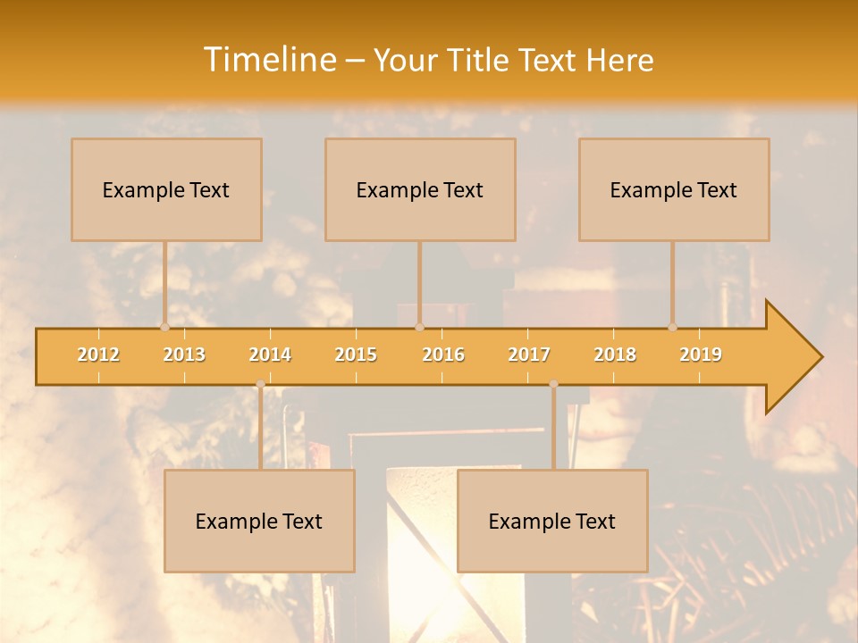 Festive Lamp Dark PowerPoint Template