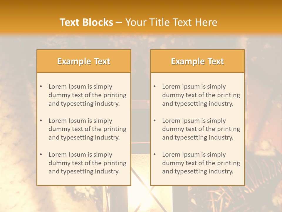 Festive Lamp Dark PowerPoint Template