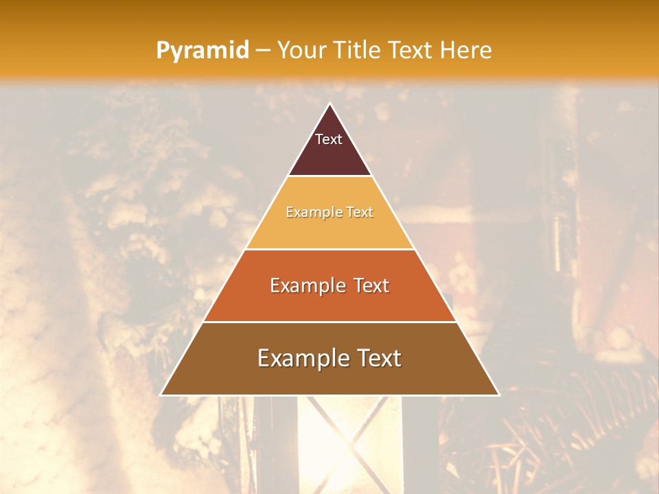 Festive Lamp Dark PowerPoint Template