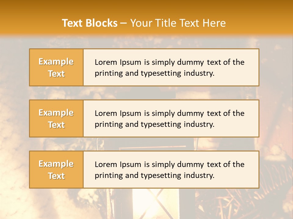 Festive Lamp Dark PowerPoint Template
