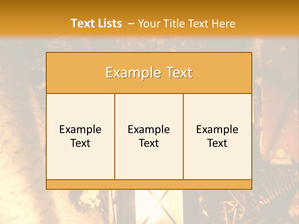 Festive Lamp Dark PowerPoint Template
