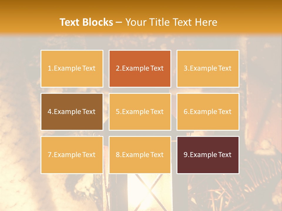 Festive Lamp Dark PowerPoint Template