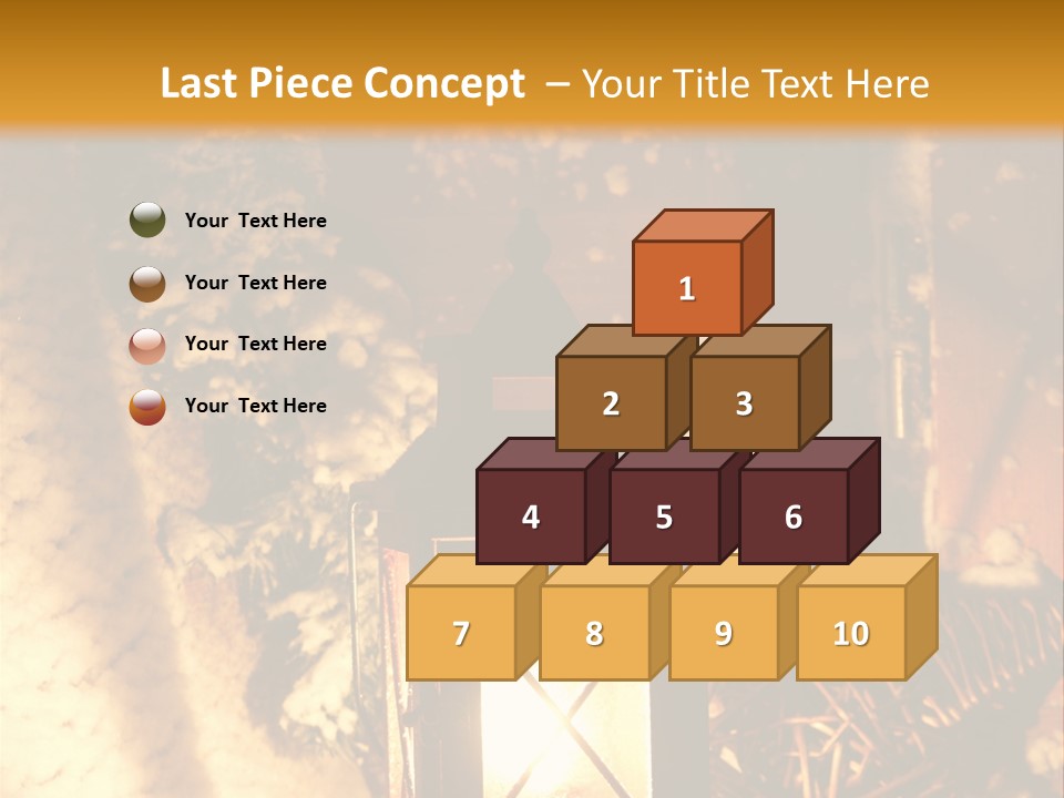 Festive Lamp Dark PowerPoint Template