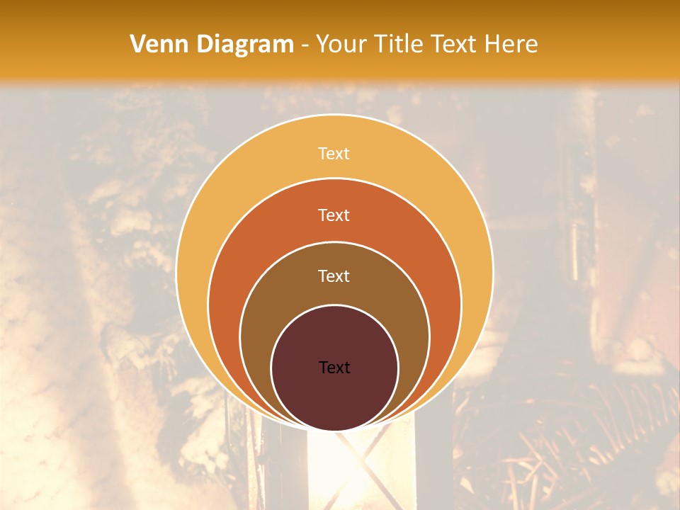 Festive Lamp Dark PowerPoint Template