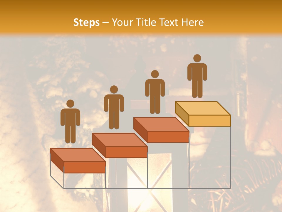 Festive Lamp Dark PowerPoint Template