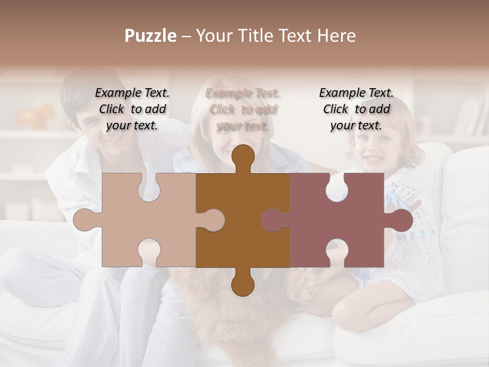 Girl Love Daughter PowerPoint Template