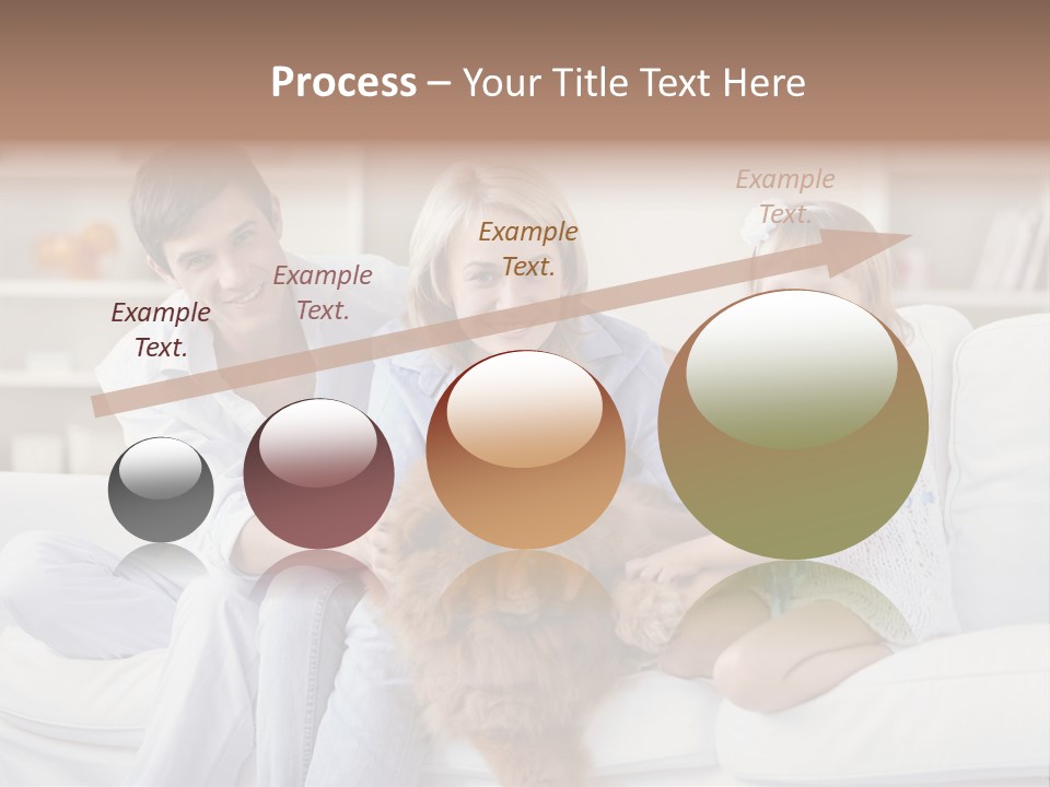 Girl Love Daughter PowerPoint Template