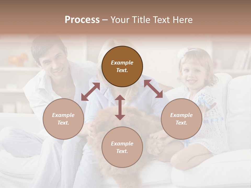 Girl Love Daughter PowerPoint Template