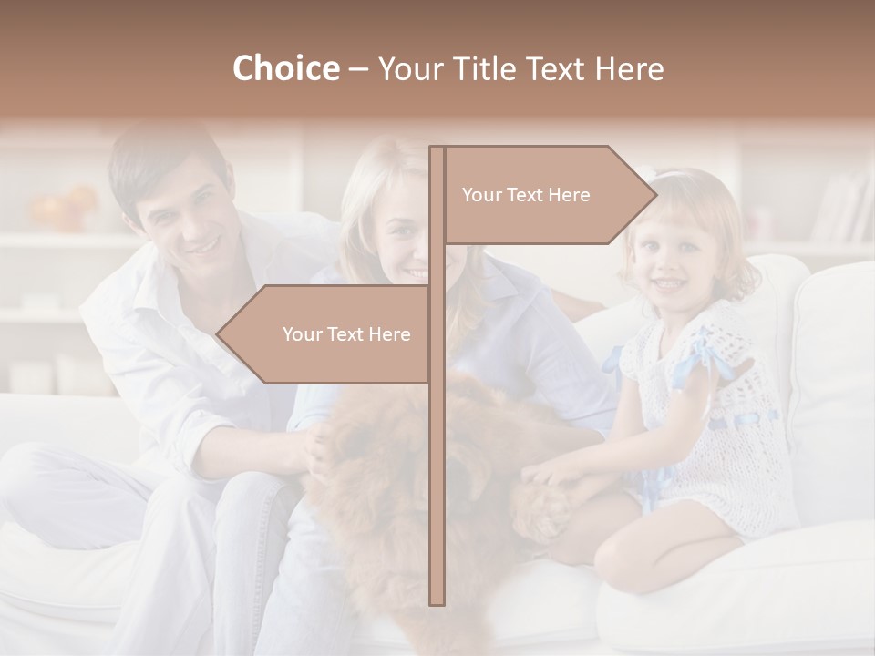 Girl Love Daughter PowerPoint Template