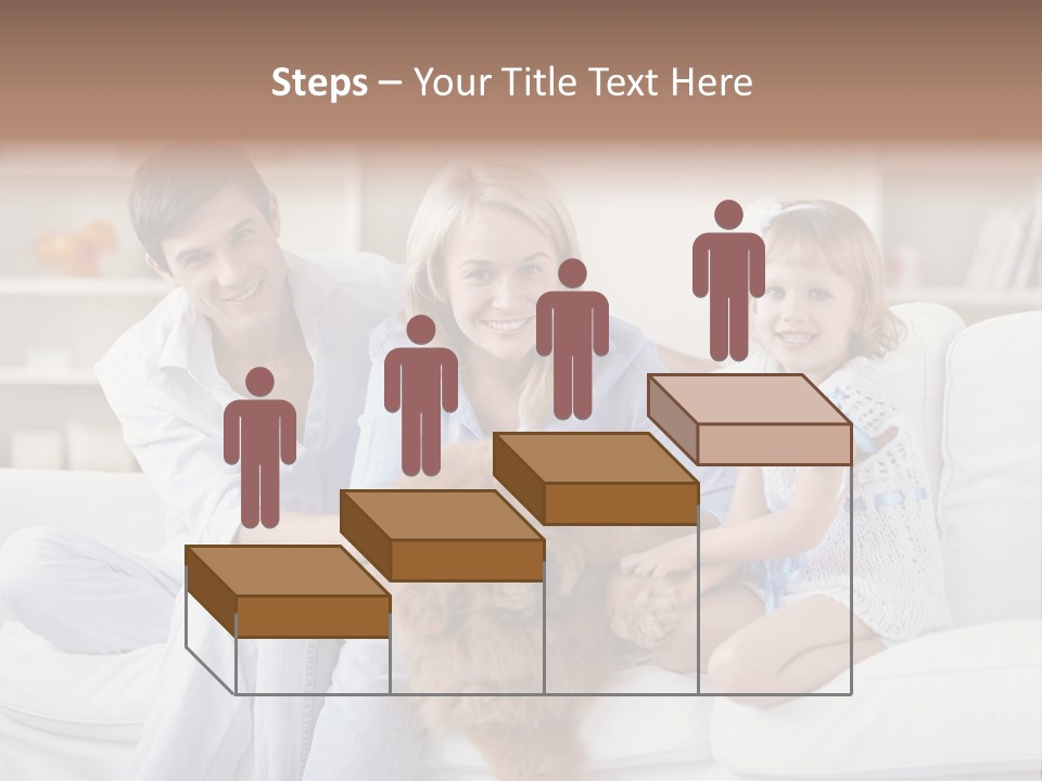 Girl Love Daughter PowerPoint Template