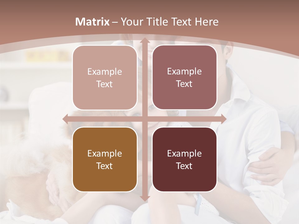 Smiling Happiness Girl PowerPoint Template