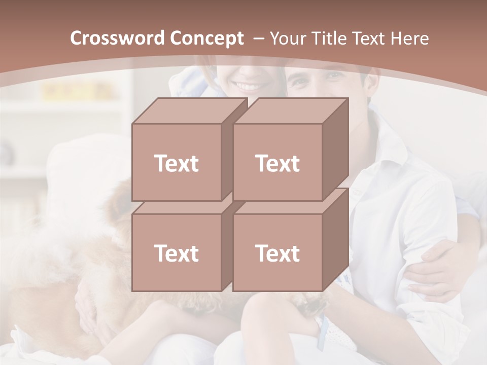 Smiling Happiness Girl PowerPoint Template