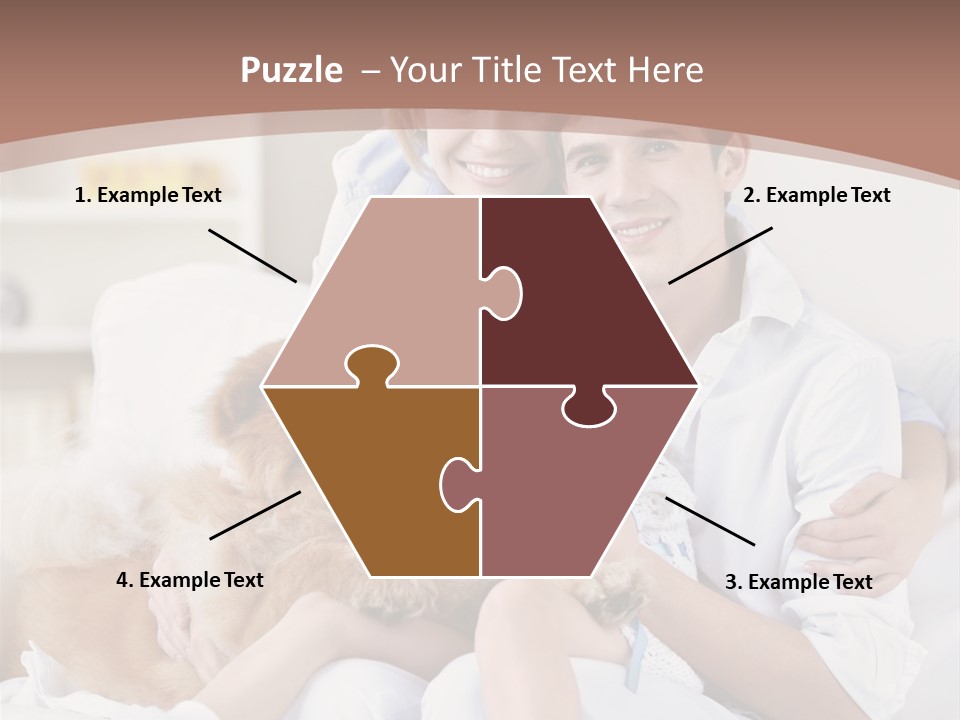 Smiling Happiness Girl PowerPoint Template