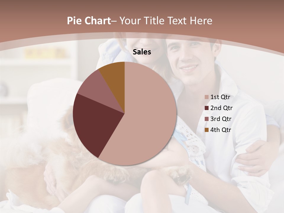 Smiling Happiness Girl PowerPoint Template