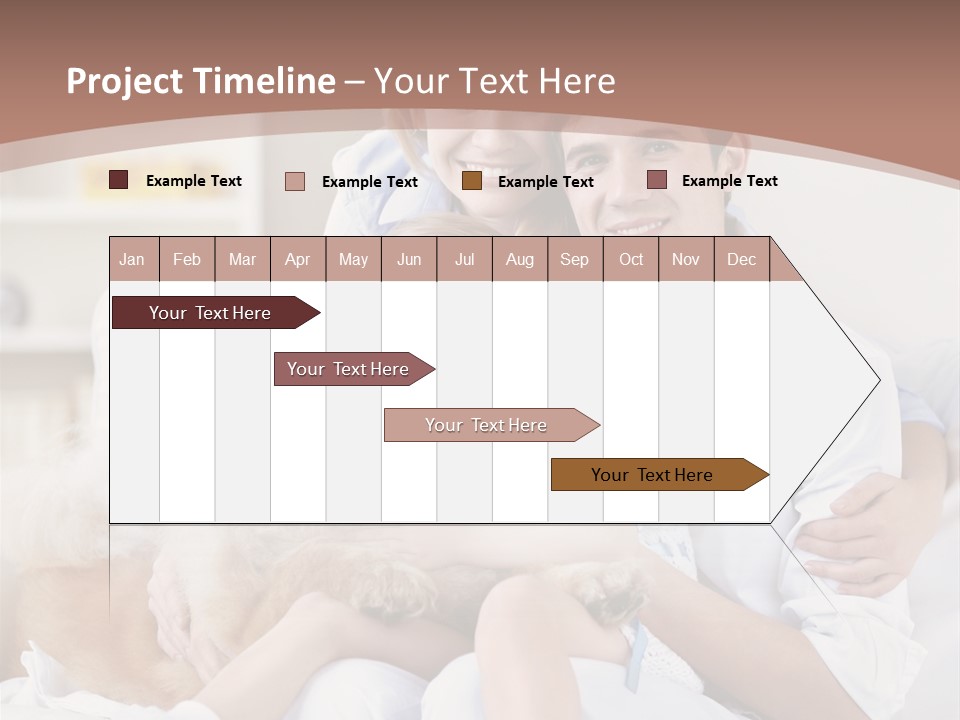Smiling Happiness Girl PowerPoint Template
