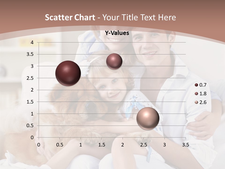 Smiling Happiness Girl PowerPoint Template