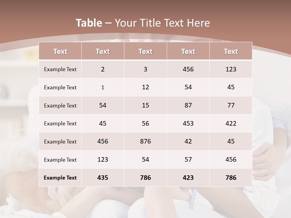 Smiling Happiness Girl PowerPoint Template