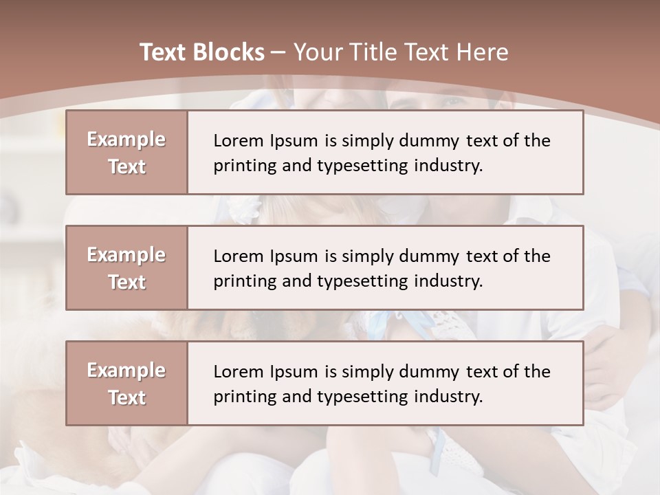 Smiling Happiness Girl PowerPoint Template