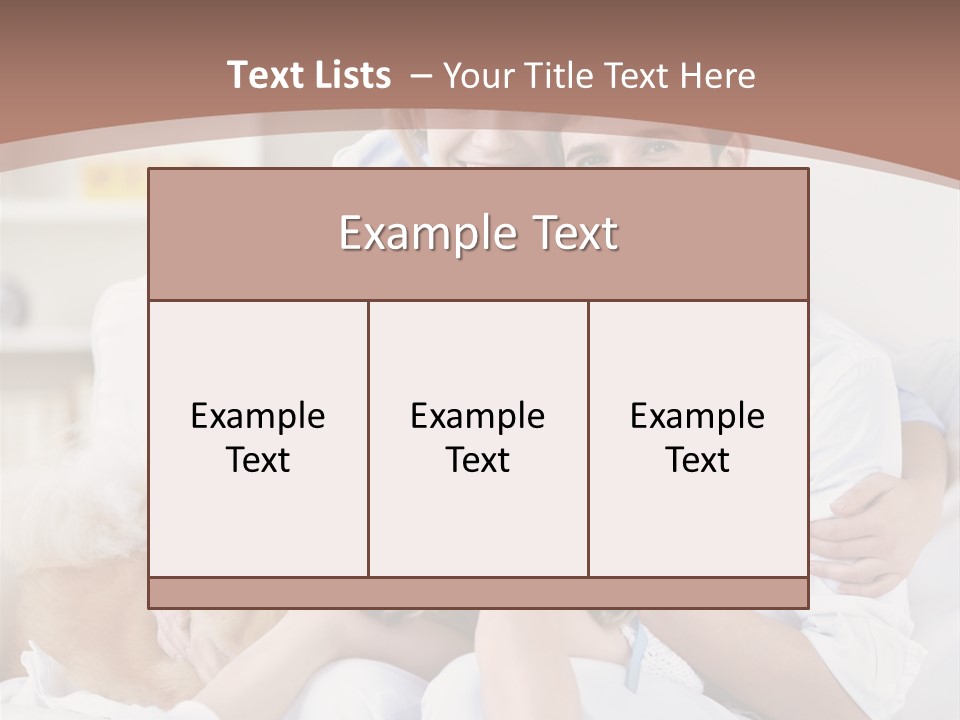 Smiling Happiness Girl PowerPoint Template